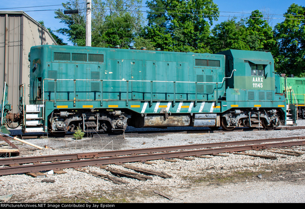 AARX 11145 sits in the Caney Fork & Western Yard 